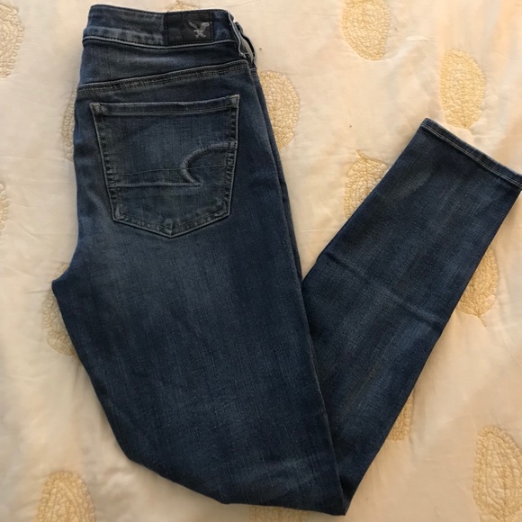 Dark wash American Eagle Outfitters jeans